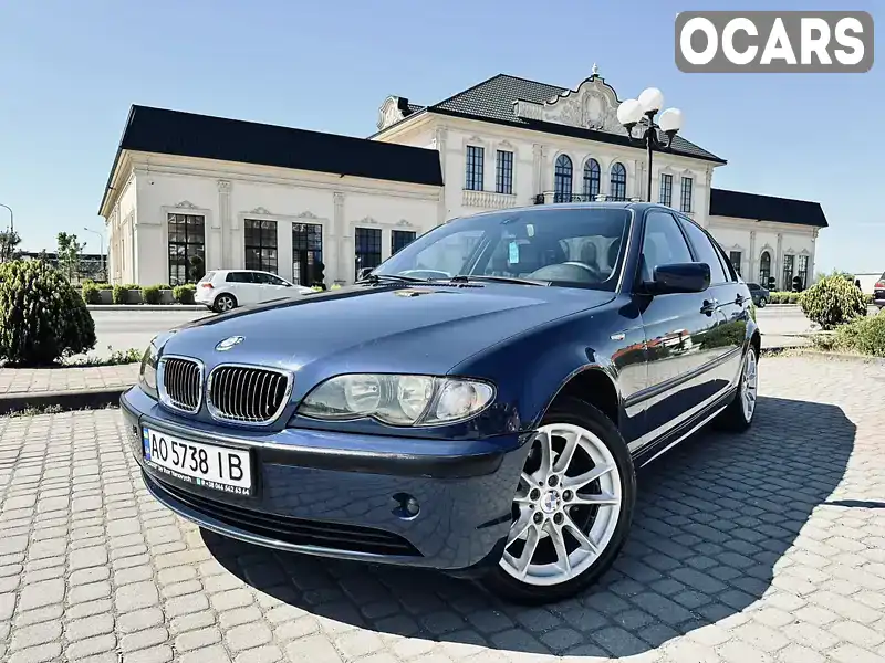 Седан BMW 3 Series 2003 2 л. Ручна / Механіка обл. Закарпатська, Мукачево - Фото 1/21