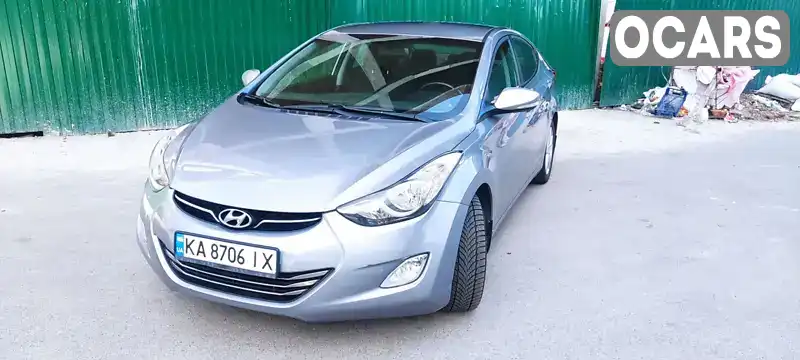 Седан Hyundai Elantra 2013 1.8 л. Автомат обл. Київська, Київ - Фото 1/21