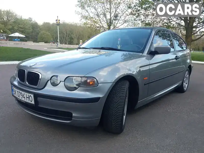 Купе BMW 3 Series Compact 2003 1.8 л. Ручная / Механика обл. Ровенская, Ровно - Фото 1/15