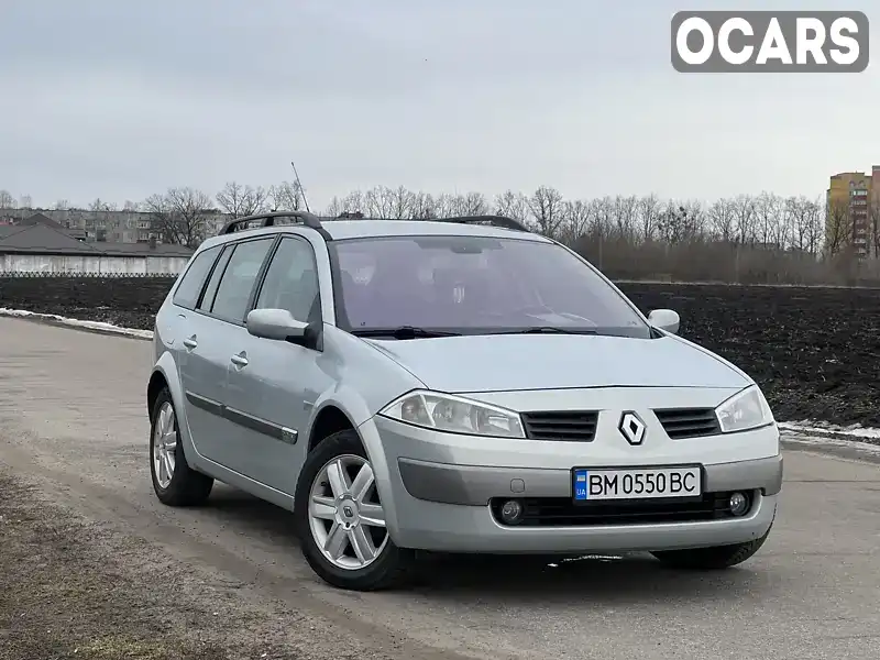 Універсал Renault Megane 2004 2 л. Ручна / Механіка обл. Сумська, Суми - Фото 1/14