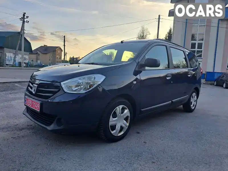 Мінівен Dacia Lodgy 2013 1.6 л. Ручна / Механіка обл. Тернопільська, Тернопіль - Фото 1/21