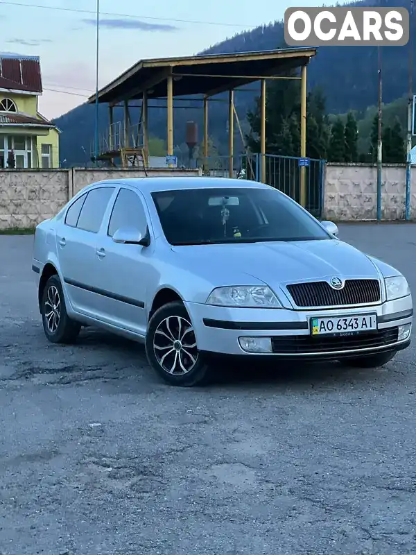 Лифтбек Skoda Octavia 2007 1.6 л. Ручная / Механика обл. Закарпатская, Межгорье - Фото 1/17