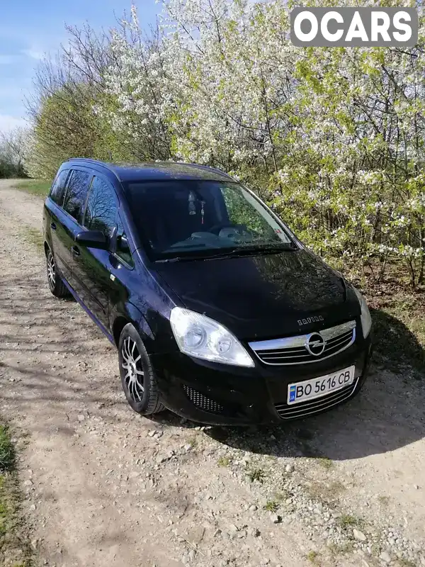 Мінівен Opel Zafira 2009 1.69 л. Ручна / Механіка обл. Тернопільська, Борщів - Фото 1/14