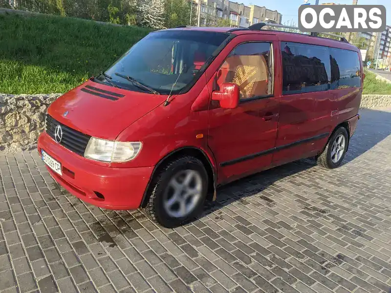 Минивэн Mercedes-Benz Vito 2000 2.2 л. Ручная / Механика обл. Тернопольская, Тернополь - Фото 1/13