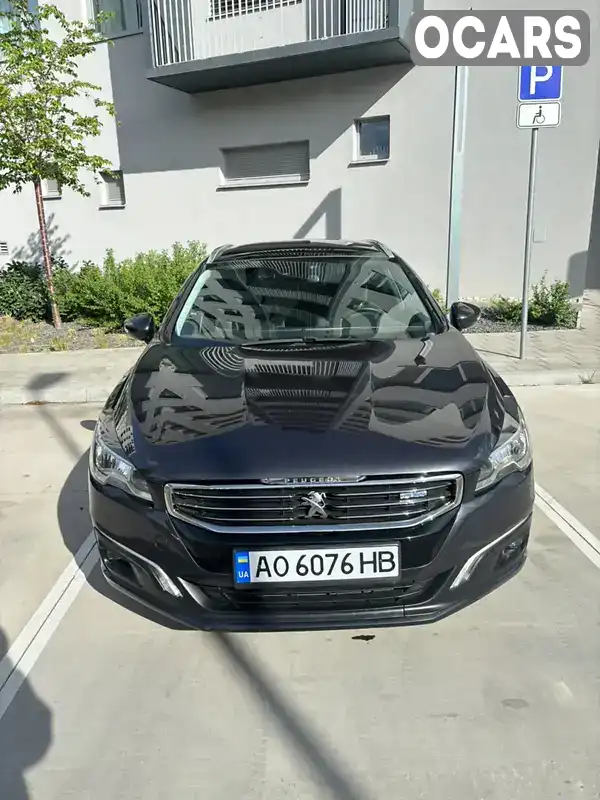 Универсал Peugeot 508 2016 1.6 л. Автомат обл. Закарпатская, Мукачево - Фото 1/21