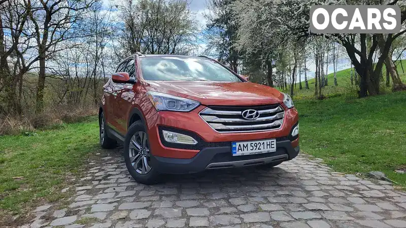 Внедорожник / Кроссовер Hyundai Santa FE 2015 2.4 л. Автомат обл. Житомирская, Житомир - Фото 1/21