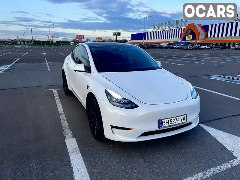 Позашляховик / Кросовер Tesla Model Y 2021 null_content л. Автомат обл. Одеська, Одеса - Фото 1/21