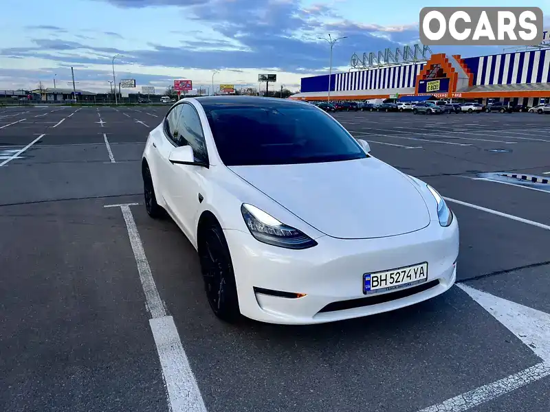 Внедорожник / Кроссовер Tesla Model Y 2021 null_content л. Автомат обл. Одесская, Одесса - Фото 1/21