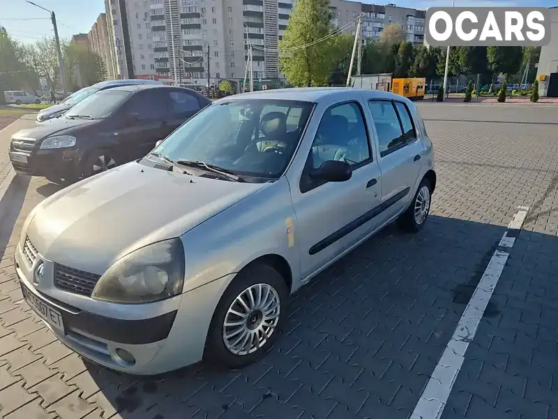 Хэтчбек Renault Clio 2003 1.46 л. Ручная / Механика обл. Волынская, Луцк - Фото 1/21