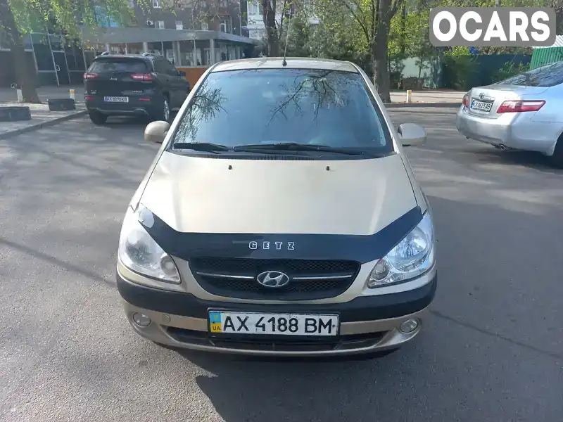 Хетчбек Hyundai Getz 2007 1.4 л. Автомат обл. Харківська, Харків - Фото 1/21