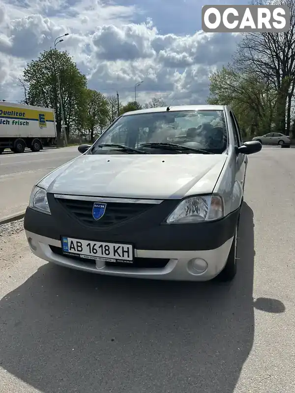 Седан Dacia Logan 2007 1.39 л. Ручна / Механіка обл. Вінницька, Вінниця - Фото 1/12