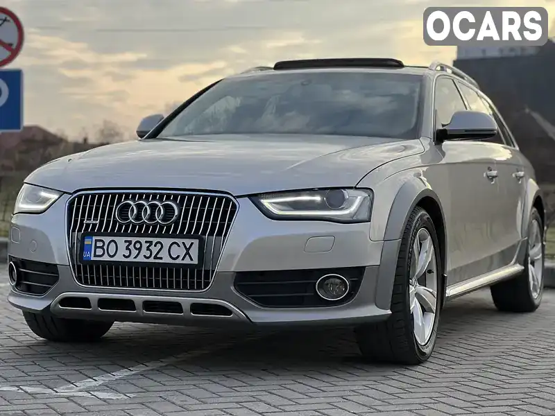 Универсал Audi A4 Allroad 2013 1.98 л. Автомат обл. Закарпатская, Мукачево - Фото 1/21