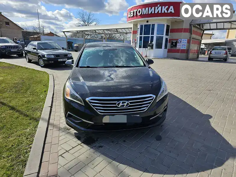 Седан Hyundai Sonata 2015 2.36 л. Автомат обл. Київська, Київ - Фото 1/11