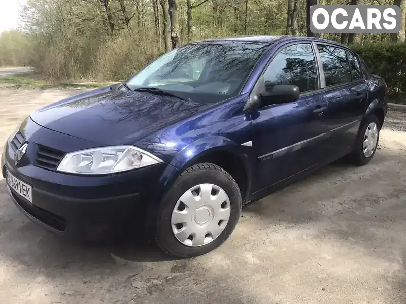 Седан Renault Megane 2003 1.6 л. обл. Ровенская, Ровно - Фото 1/15