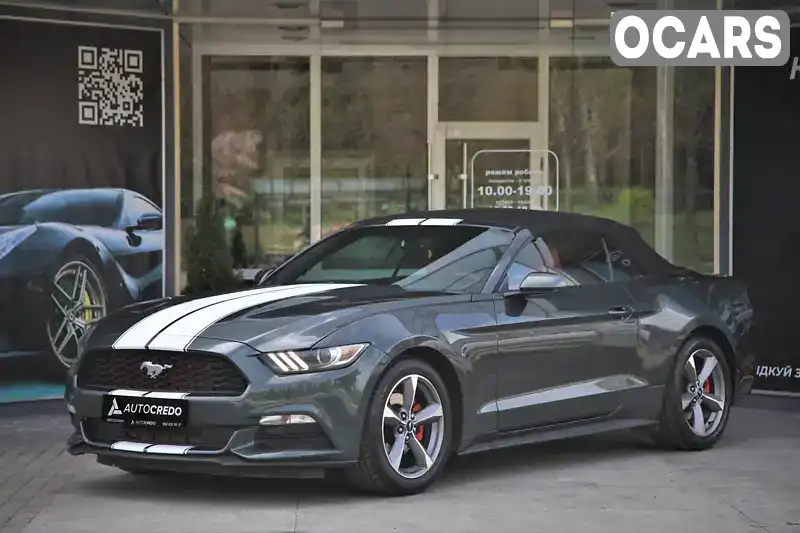 Кабриолет Ford Mustang 2015 3.7 л. Автомат обл. Харьковская, Харьков - Фото 1/21