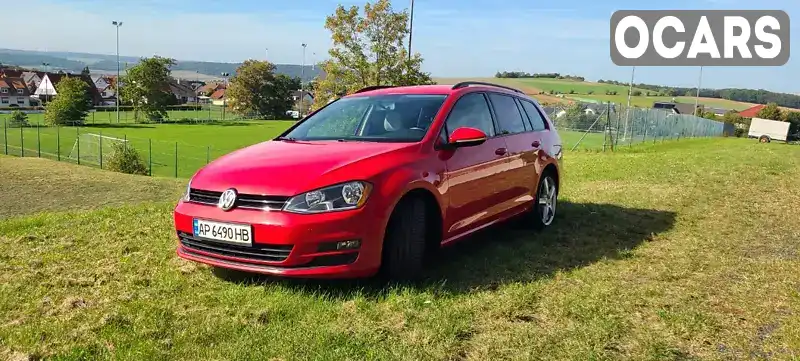 Універсал Volkswagen Golf 2017 1.8 л. Автомат обл. Запорізька, Запоріжжя - Фото 1/20