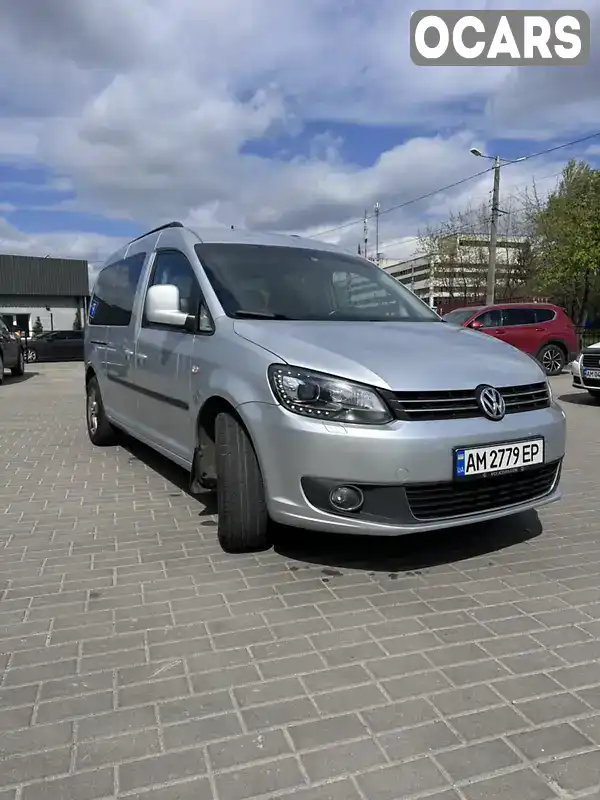 Минивэн Volkswagen Caddy 2014 2 л. Автомат обл. Житомирская, Житомир - Фото 1/21