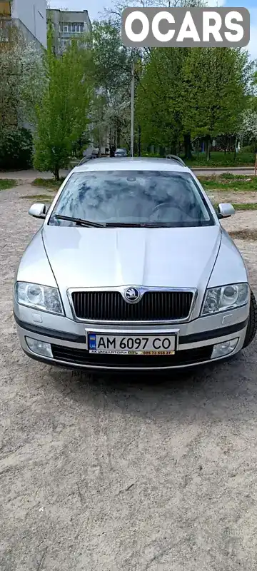 Универсал Skoda Octavia 2007 1.9 л. Ручная / Механика обл. Житомирская, Житомир - Фото 1/21