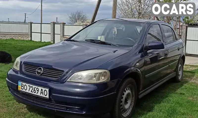 Хетчбек Opel Astra 2002 1.2 л. Ручна / Механіка обл. Тернопільська, Тернопіль - Фото 1/12