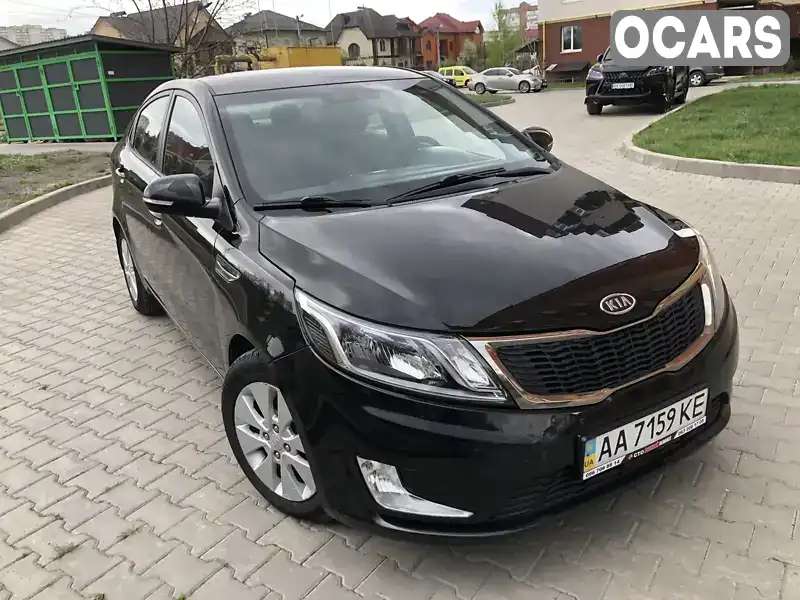 Седан Kia Rio 2012 1.59 л. Автомат обл. Хмельницкая, Хмельницкий - Фото 1/21