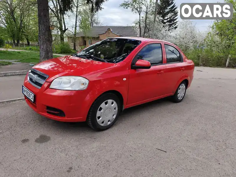 Седан Chevrolet Aveo 2007 1.4 л. Ручна / Механіка обл. Житомирська, Бердичів - Фото 1/15