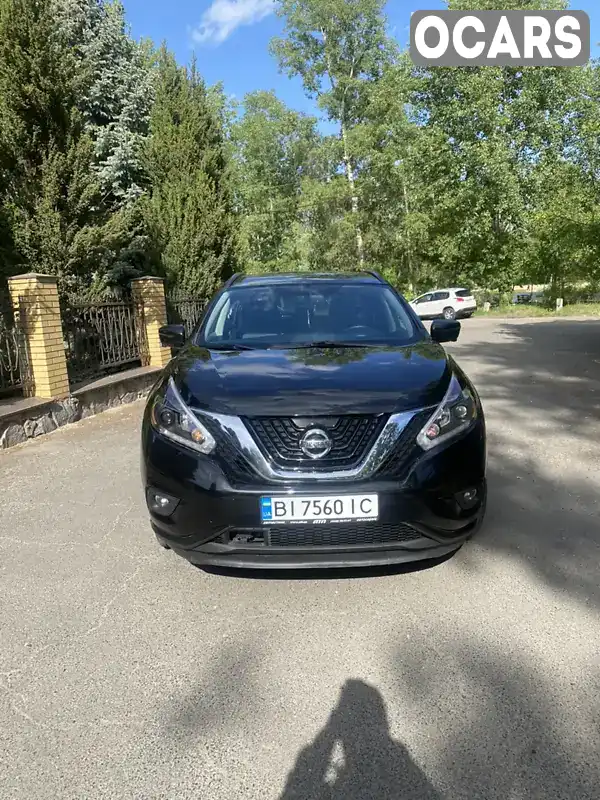 Позашляховик / Кросовер Nissan Murano 2018 3.5 л. Автомат обл. Полтавська, Полтава - Фото 1/21