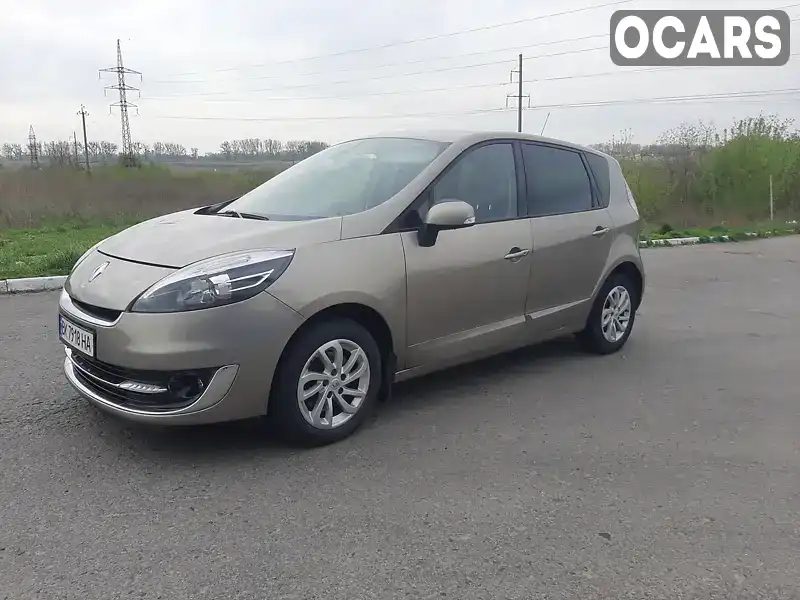 Мінівен Renault Scenic 2012 1.46 л. Автомат обл. Рівненська, Рівне - Фото 1/21