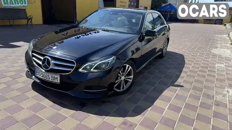 Седан Mercedes-Benz E-Class 2014 2.2 л. Автомат обл. Тернопольская, Тернополь - Фото 1/21