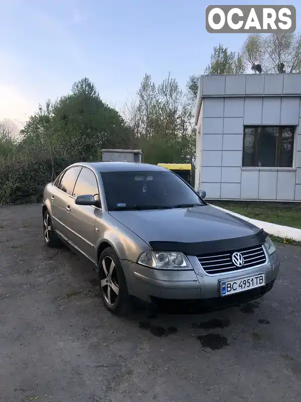 Седан Volkswagen Passat 2001 1.9 л. Ручна / Механіка обл. Львівська, Сокаль - Фото 1/9