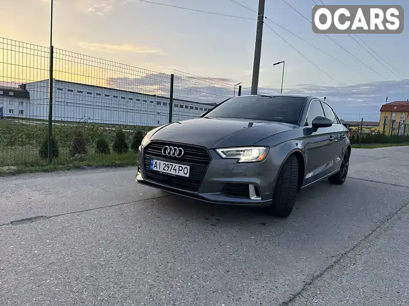 Седан Audi A3 2019 1.98 л. Автомат обл. Киевская, Вышневое - Фото 1/21