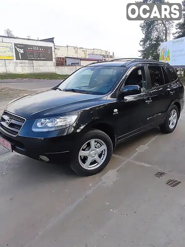 Позашляховик / Кросовер Hyundai Santa FE 2008 2.2 л. Автомат обл. Харківська, Зміїв - Фото 1/21