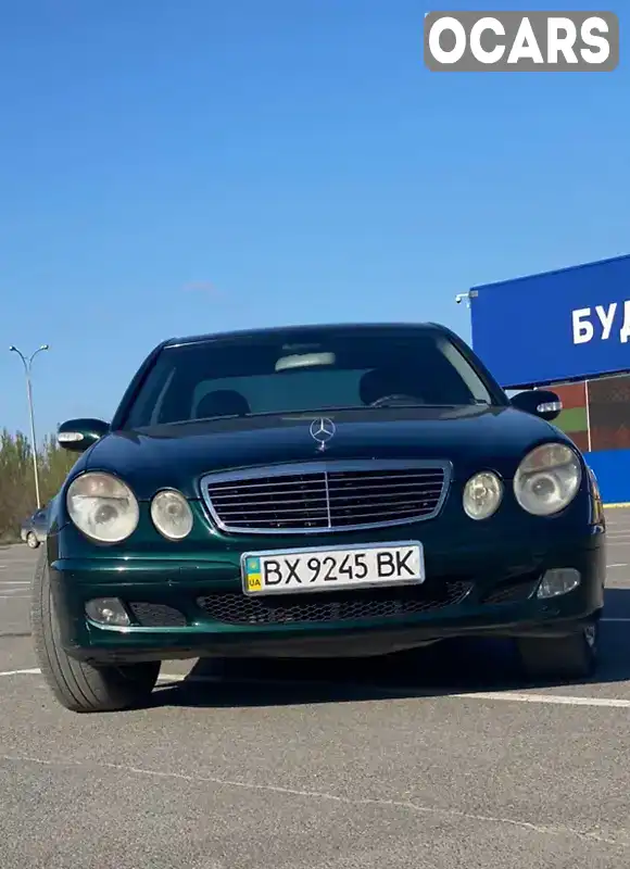 Седан Mercedes-Benz E-Class 2002 2.2 л. Автомат обл. Хмельницька, Кам'янець-Подільський - Фото 1/15