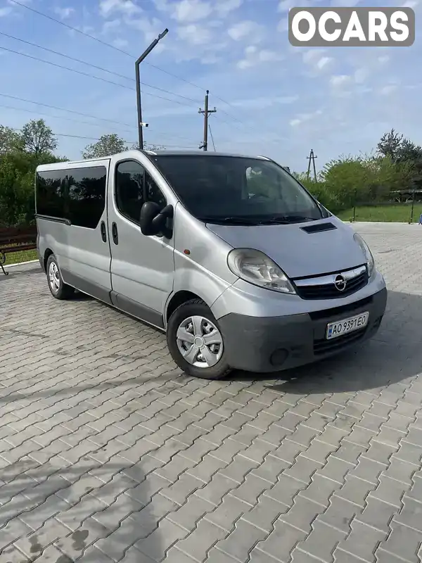 Минивэн Opel Vivaro 2007 2 л. Ручная / Механика обл. Закарпатская, Виноградов - Фото 1/7