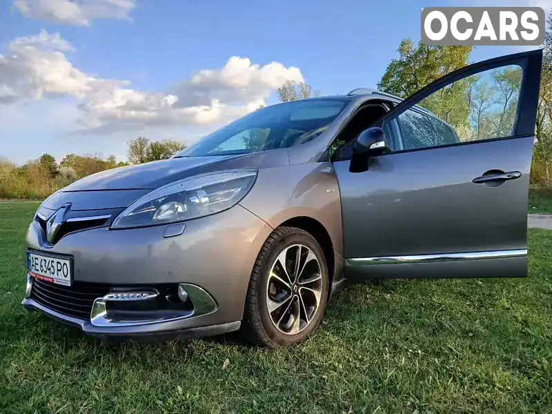 Минивэн Renault Grand Scenic 2015 1.46 л. Автомат обл. Житомирская, Бердичев - Фото 1/21