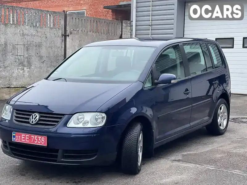 Мінівен Volkswagen Touran 2005 1.6 л. Ручна / Механіка обл. Чернігівська, Чернігів - Фото 1/15