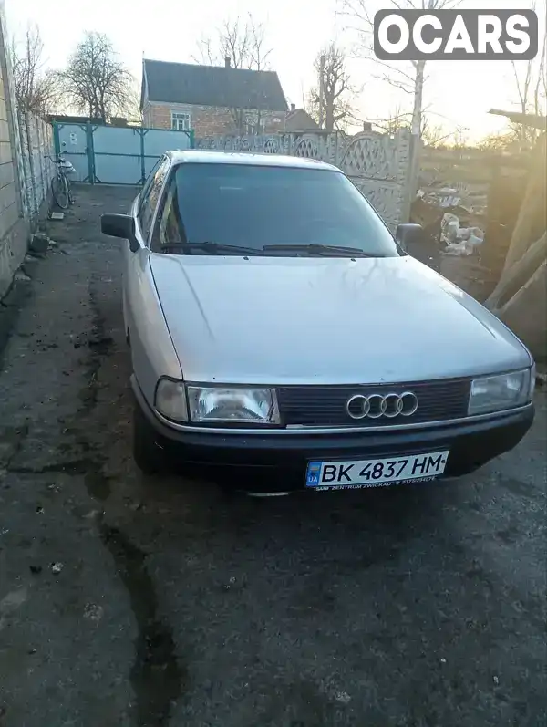 Седан Audi 80 1989 1.78 л. Ручна / Механіка обл. Рівненська, Рівне - Фото 1/4