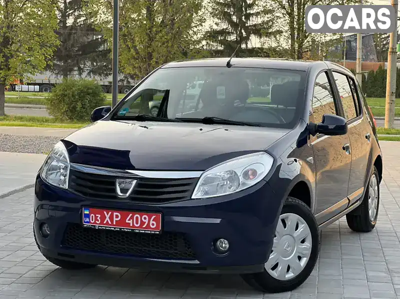 Хэтчбек Dacia Sandero 2012 1.2 л. Ручная / Механика обл. Волынская, Луцк - Фото 1/21