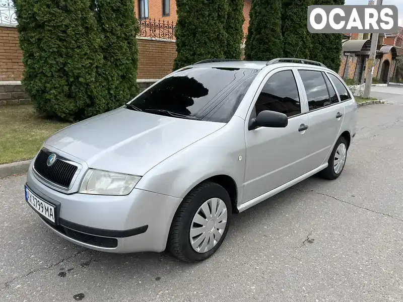 Универсал Skoda Fabia 2002 1.39 л. Ручная / Механика обл. Харьковская, Харьков - Фото 1/21