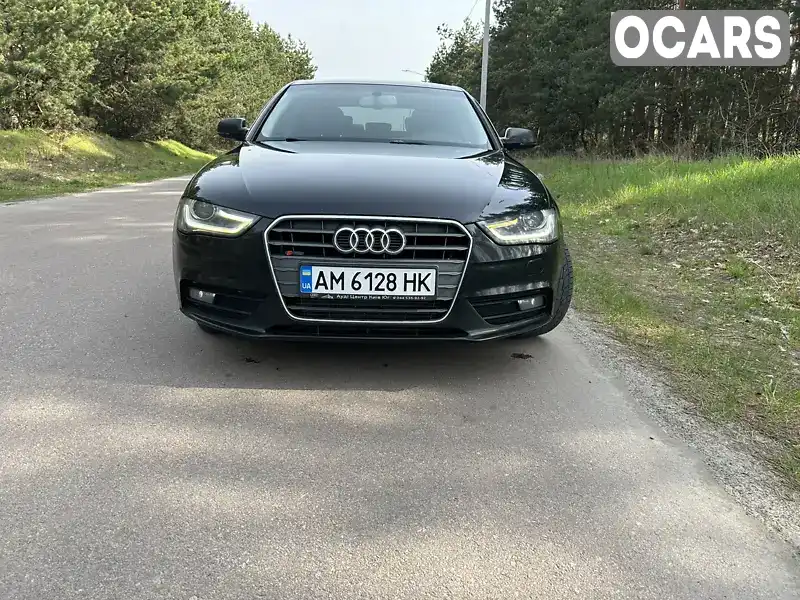 Седан Audi A4 2014 1.8 л. Автомат обл. Житомирська, Радомишль - Фото 1/16