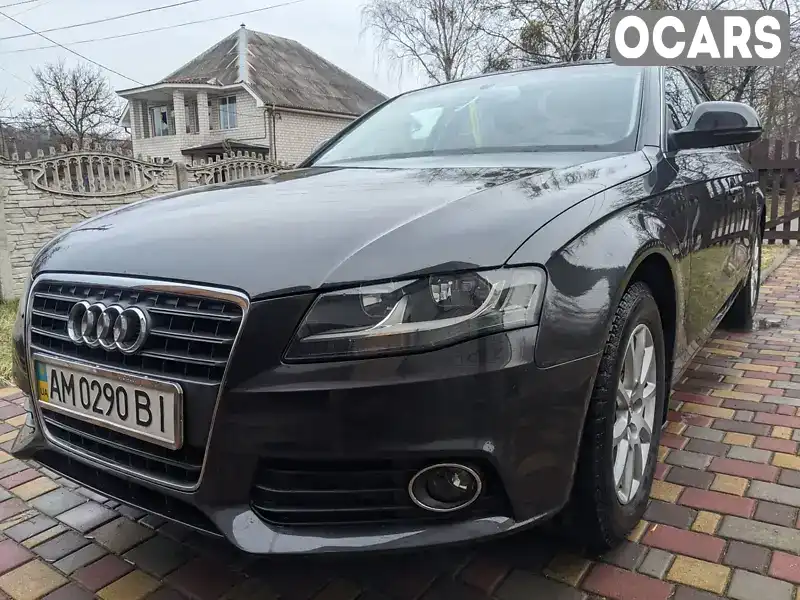 Седан Audi A4 2008 1.97 л. обл. Житомирская, Звягель - Фото 1/19