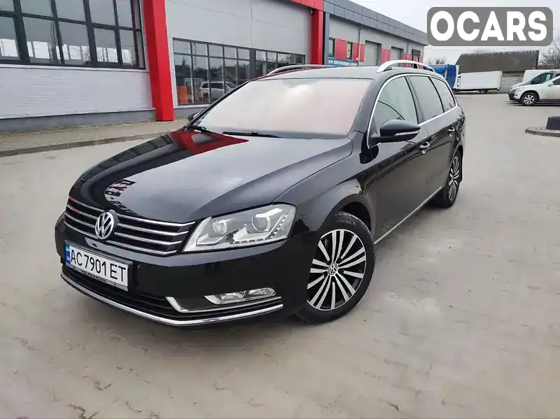 Універсал Volkswagen Passat 2012 1.97 л. Автомат обл. Волинська, Нововолинськ - Фото 1/21