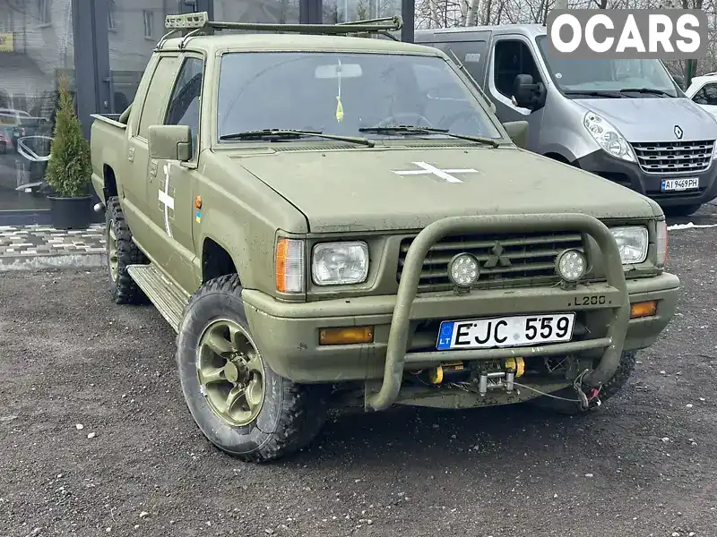 Пикап Mitsubishi L 200 1996 2.5 л. Ручная / Механика обл. Киевская, Киев - Фото 1/21