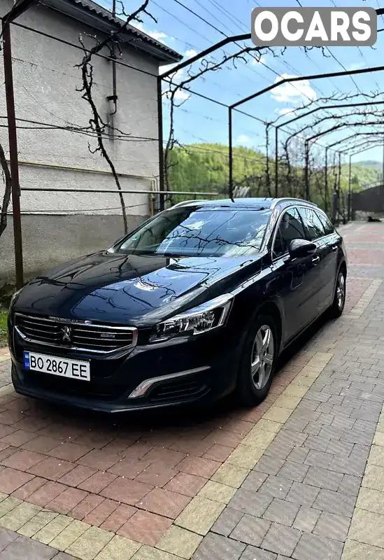 Универсал Peugeot 508 2016 1.56 л. Автомат обл. Закарпатская, Свалява - Фото 1/19