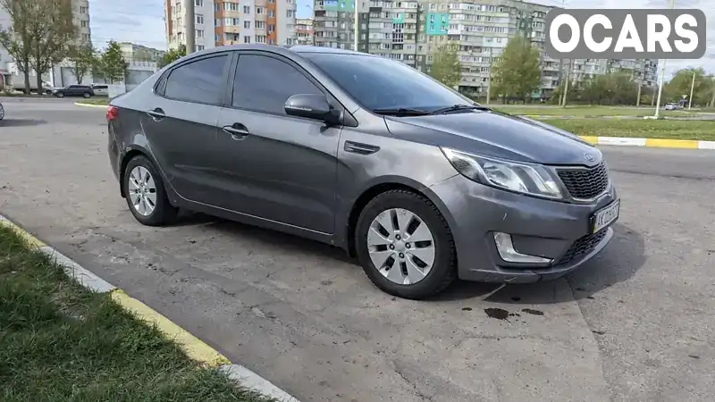 Седан Kia Rio 2012 1.59 л. Ручна / Механіка обл. Полтавська, Полтава - Фото 1/17