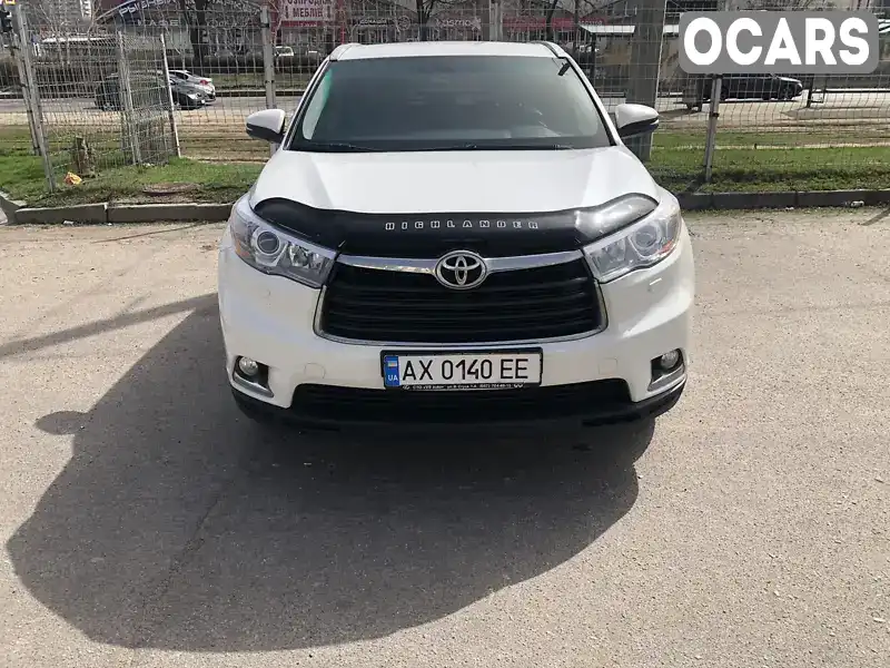 Позашляховик / Кросовер Toyota Highlander 2014 3.46 л. Автомат обл. Харківська, Харків - Фото 1/11