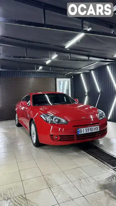 Купе Hyundai Coupe 2008 1.98 л. Автомат обл. Полтавская, Полтава - Фото 1/21