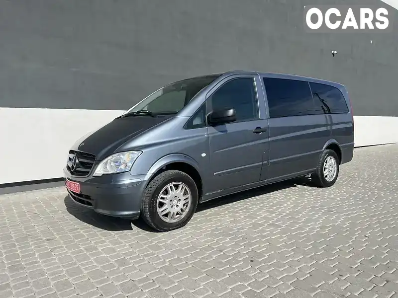 Минивэн Mercedes-Benz Vito 2012 2.14 л. Ручная / Механика обл. Тернопольская, Тернополь - Фото 1/21