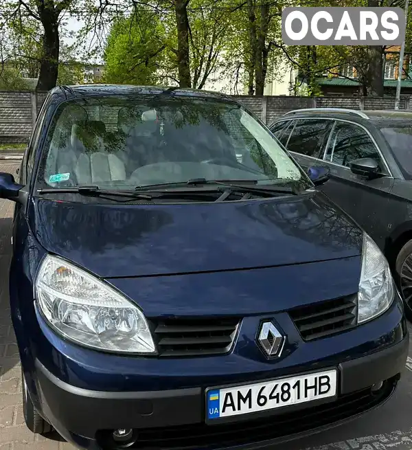 Минивэн Renault Grand Scenic 2004 1.9 л. Ручная / Механика обл. Житомирская, Бердичев - Фото 1/4