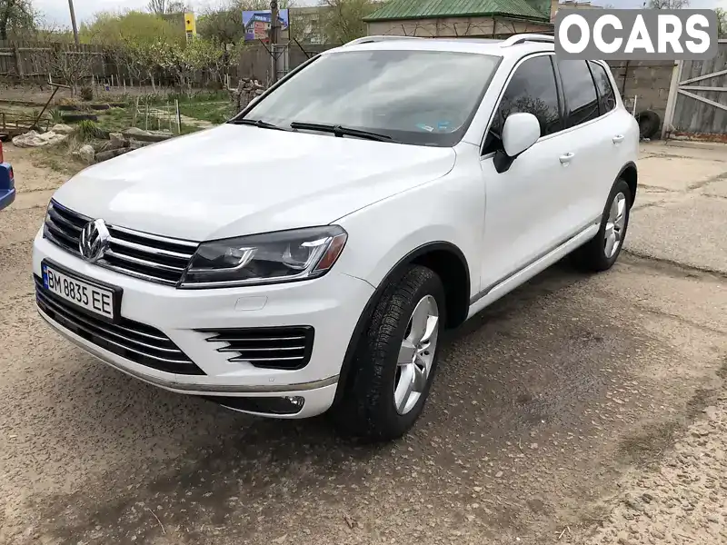 Позашляховик / Кросовер Volkswagen Touareg 2013 2.97 л. обл. Сумська, Шостка - Фото 1/21