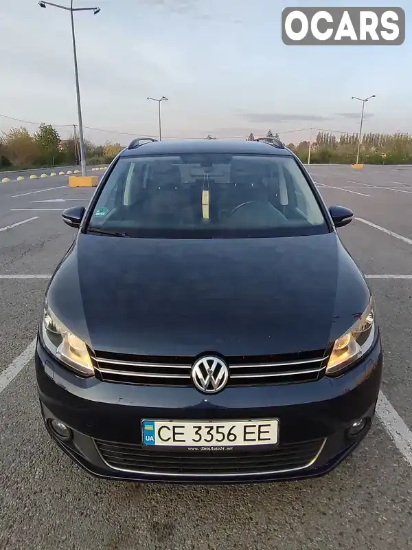 Минивэн Volkswagen Touran 2013 1.6 л. Ручная / Механика обл. Черновицкая, Черновцы - Фото 1/10